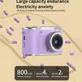 thumbnail image 6 of 4K Digital Camera for Photography Auto Focus, 48MP Vlogging Camera, 2.4inch Flip Screen Compact Travel Camera with 8X Zoom Anti-Shake, Portable Small Gift, 6 of 9