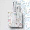 thumbnail image 1 of Bolso de lona Kawaii Sanrio Cinnamoroll para mujer, bolso de hombro pequeño y fresco, bolso de compras Simple para estudiantes, 1 of 4