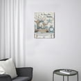 thumbnail image 3 of Elegantly Designed Rustic Bathroom Wall Art Beautiful 12x16 Farmhouse Flower and Dragonfly Painting, Perfect for Any Living Space, 3 of 7