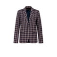 thumbnail image 2 of Blazer a cuadros chocolate André Badi Mediana, 2 of 6