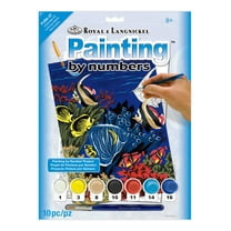 Royal & Langnickel Painting by numbers™ 10pc Underwater Blues Project