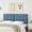 Blue, variant on Someet Upholstered Headboard for King Size, Adjustable Height Headboard, Modern Button Tufting Solid Wood Headboard, Gray