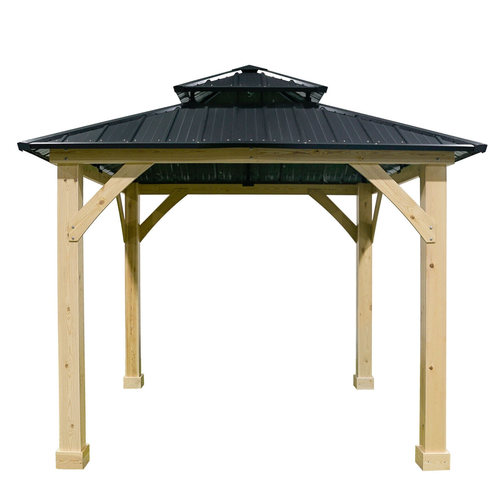 Costway 10'x10' Outdoor Patio Hardtop 