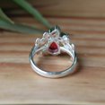 thumbnail image 4 of Ruby Ring, Amethyst Ring, Pear Cut Gemstone, Dainty Ring, Designer Ring, Handmade Jewelry, Fairy Tell Ring, Beautiful Ring, Engagement Ring, 4 of 9