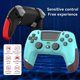 thumbnail image 2 of Controlador De Juegos Controlador de vibración Juego de 6 ejes Gamepad inalámbrico para PS4 NS Switch Sky Blue Blue Likrtyny Para estrenar, 2 of 5