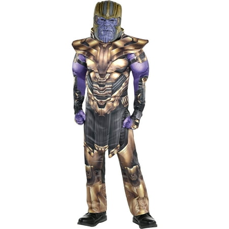 Party City Avengers: Endgame Thanos Muscle Costume for Children, Includes a Jumpsuit, Armor, and