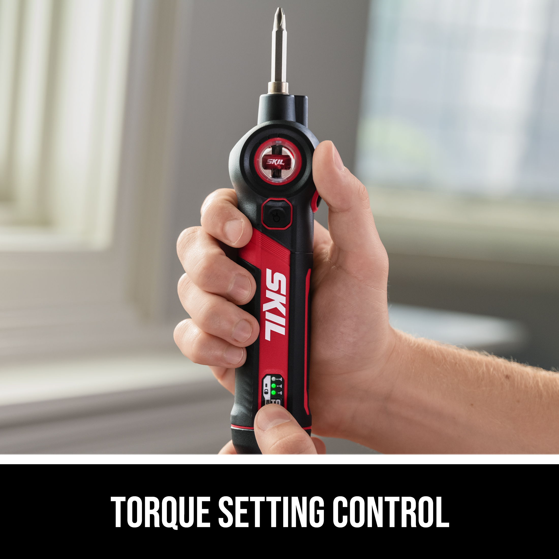 SKIL Cordless 4V Electric Screwdriver with Pivoting Head photo 3