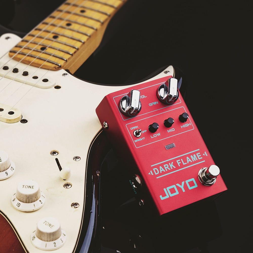 JOYO R-17 Distortion Guitar Pedal High Gain Metal Tone 3 Type of Distortion 3-Band EQ