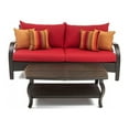 thumbnail image 6 of RST Brands Barcelo 2 Piece Fabric Outdoor Sofa & Coffee Table - Sunset Red, 6 of 7