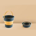 thumbnail image 3 of 1pc Convenient Folding Bucket Car Folding Bucket Folding Fishing Bucket Folding Telescopic Thickened Plastic Bucket, 3 of 4