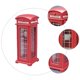 thumbnail image 3 of Outdoor Decor Telephone Booth Props Vivid Phone Booth Adorn Telephone Booth Figure Statue Sculpture Telephone Booth Model, 3 of 3