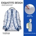 thumbnail image 5 of "Wildflower Backpack - Sunflower Themed, Water-Resistant School Bag for Women, Roomy Interior, Laptop Sleeve, Stylish Floral Print for Everyday Use", 5 of 6