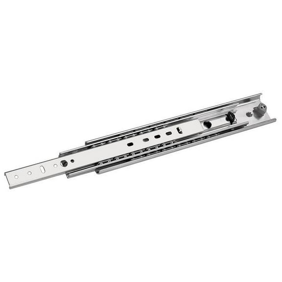 Accuride Drawer Slide, Side Mount, Full, Soft Close, PK2, 3/4"W C 3600-24D