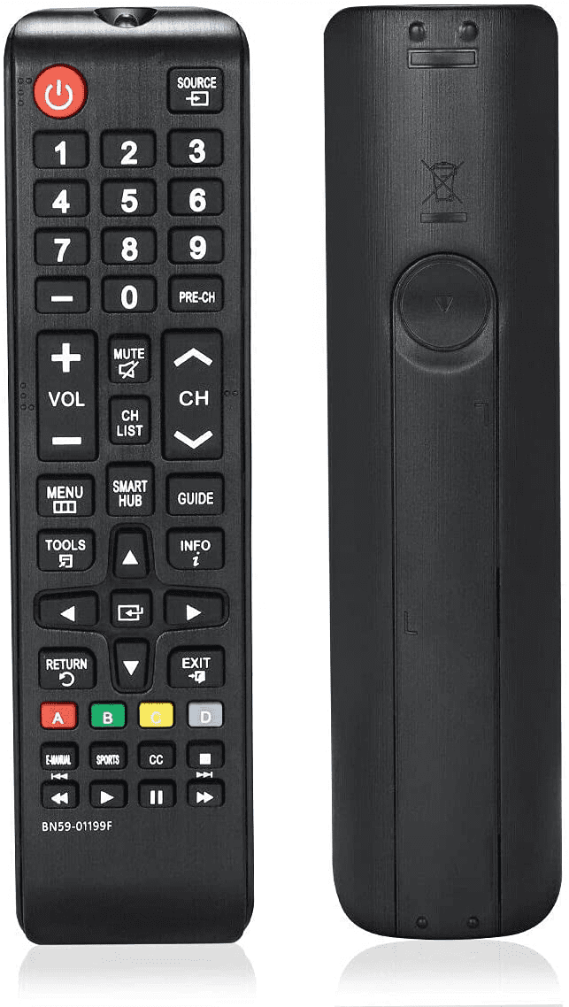 Vooruitgang Andere plaatsen zwaard Universal Remote Control for SAMSUNG AU8000 And All Other Samsung Smart TV  Models LCD LED 3D HDTV QLED Smart TV BN59-01199F AA59-00786A BN59-01175N -  Walmart.com