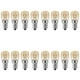 thumbnail image 1 of Bombilla de Horno, 16 Piezas E14 de Horno 15 w, Bombilla de Horno LáMpara de Horno Pygmy con Tapa Transparente, Resistente una E14 Luz de Hasta 300 Grados Celsius para Horno, 1 of 5