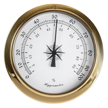 

Sorrowso Wall Mounted Thermometer Hygrometer Barometer Watch Tidal Clock Weather Station