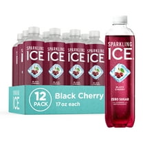 Sparkling Ice® Naturally Flavored Sparkling Water, Ice Black Cherry, 17 Fl Oz, 12 Count