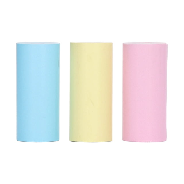 Label Printer Paper,3 Roll Thermal Printer Printing Paper Mini Printing Paper Cutting-Edge Features