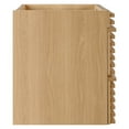 thumbnail image 3 of Modway Render 30" Wall-Mount Bathroom Vanity Cabinet (Sink Basin Not Included) in Oak, 3 of 8