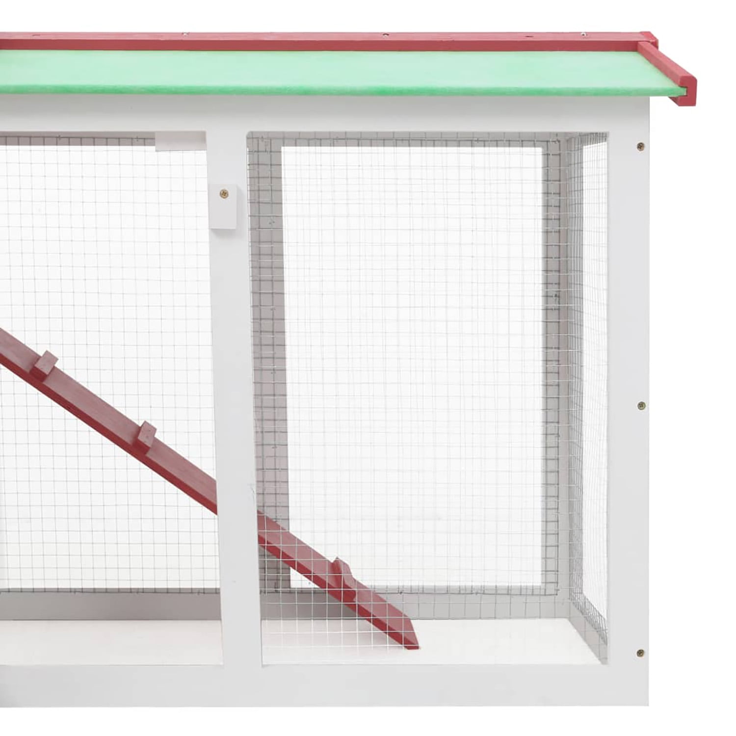 Pefilos 57" 2-Layer Wooden Rabbit Hutch with Run, Large Outdoor/Indoor Bunny Cage, Easy to Clean, Small Animal House Pet Cage, Red Pefilos 57" 2-Layer Wooden Rabbit Hutch with Run, Large Outdoor/Indoor Bunny Cage, Easy to Clean, Small Animal House Pet Cage, Red