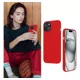 thumbnail image 4 of Funda Para iPhone 14 Silicon Interior Afelpado Antigolpes Suave Rojo, 4 of 6