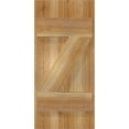 thumbnail image 5 of 10 3/4"W X 23"H Timbercraft Two 5 3/8" Boards Joined Board-N-Batten Shutters W/Z-Bar, Rough Sawn Western Red Cedar (Per Pair), 5 of 13