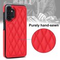 thumbnail image 4 of Mantto for Samsung Galaxy A13 5G Back Wallet Case, Card Slots Holder RFID Blocking Luxury PU Leather Shockproof Cover, Double Magnetic Buttons Kickstand Case,Red, 4 of 7