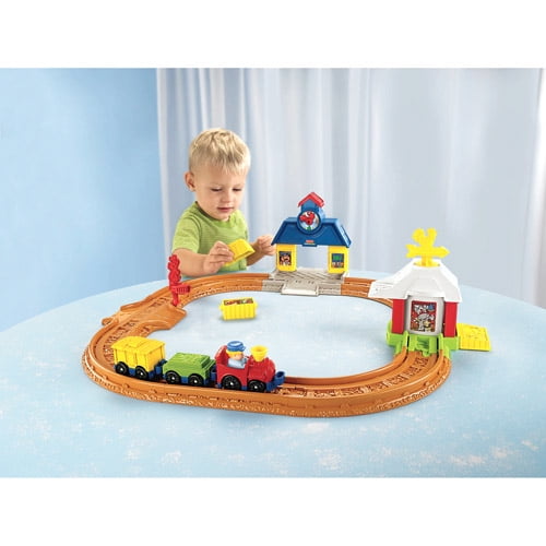 fisher price little people train set