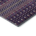 thumbnail image 4 of Addison Rugs Mayfield Washable Transitional Boho Purple Runner Rug, 2'3" x 7'6", 4 of 5
