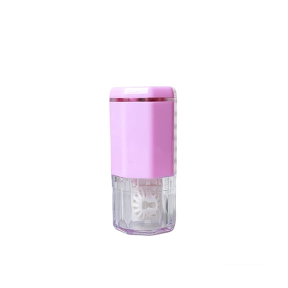 Soidarity Lavadora de lentes, máquina de limpieza, caja de remojo, 5V, herramienta inteligente de de gafas, ahorro de espacio, rápida, masajeadores Rosado Soidarity  CE014590-01