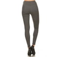 thumbnail image 4 of Women's High Waisted Jeggings Pull On Stretch Skinny Pants Size S - 3XL 29" Inseam, 4 of 4