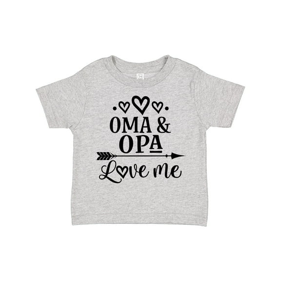 Inktastic My Oma Opa Love Me Grandkids Boys or Girls Toddler T-Shirt