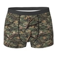 thumbnail image 6 of Men's Boxer Briefs, Camouflage tree branch Soft Comfy Mens Underwear Boxer Briefs Breathable With Widen Waist, 6 of 7