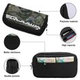 thumbnail image 3 of Mobile Suit Gundam Big Capacity Pencil Case, Large Storage Pencil Pouch Pen Case Bag with Zipper, Pencil Case for Office Supplies, 3 of 8