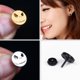 thumbnail image 5 of Tachuelas para el oído Pendientes de piercing Pendientes de acero inoxidable Mujer de acero inoxidable 10mm de joyería de moda Regalos para Halloween 5 paquetes Inevent AP004950-00, 5 of 7