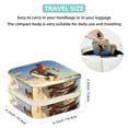 thumbnail image 5 of Surf Travel Portable Jewelry Organizer Box with Earring Holder, Bracelet Holder, and Necklace Organizer for Girls and Women, 5 of 6