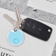 thumbnail image 5 of Localizador GPS Bluetooth 5.0 para Llaves, Carteras, Bolsos, Mascotas | Etiqueta de localización antipérdida portátil | Compatible con la aplicación iFindU | Batería de 210 mAh | 4x4x0,7cm | Blanco, 5 of 7