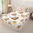 thumbnail image 2 of Homewish Kid Cartoon Capybara Zipper Full Size Comforter Sets with Fitted Sheet and 2 Pillowcases, Cute Animals Zipper Bedding Set, Polka Dots Reversible, 4 Pieces, 2 of 6