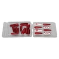 thumbnail image 1 of 30 Pieces Fake Nails Christmas Red, Christmas Fake Nail Wearable Self Adhesive Full Wraps Artificial Polish Christmas False Nail Fake Nails Press On Nail False Tips Manicure For, 1 of 8