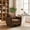 Brown, variant on ENYLAY Modern Green Cloud Chair, Plush Upholstered Sofa Chair, Comfy Single Armchair with Removable Cushions for Living Room, Bedroom, Office