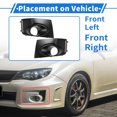 thumbnail image 3 of Rejilla de Luz Antiniebla Frontal Izquierda y Derecha Única para Subaru Impreza WRX STi 2011-2014 Inserciones de Cubierta de Luz Antiniebla 57731FG290VW, 3 of 6