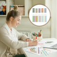 thumbnail image 4 of Yoqb 2300 Pcs Highlighter Strips Tabs Transparent Highlighter Tape Reusable Long Highlighting Sticky Tabs Page Markers Index Tabs for Books Office SuppliesA108, 4 of 7