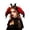 Red, variant on HXWCHs Halloween Gothic Bat Ear Womens Hair Headband, Headdress Accessory for Halloween Cosplay Holiday Party Matching Size: One Size Dark Blue