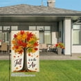 thumbnail image 2 of JOOCAR Fall is in the Air Linen Garden Flag for Fall Autumn Home Outdoor Garden Yard Door Decor 12x18 inch, 2 of 4