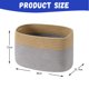 thumbnail image 2 of Cestas de cuerda de algodón Laklulu, paquete de 2 | Cestas para toallas de baño | Cestas de almacenamiento de cuerda | Cestas tejidas para almacenamiento, 2 of 5