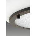 thumbnail image 3 of One-Light 12" LED Opal-Linen Flush Mount, 3 of 5