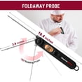 thumbnail image 4 of ThermoPro Digital Meat Thermometer for Cooking Instant Read Food Thermometer with Probe and Backlight for Oil Deep Fry Smoker BBQ Grill Kitchen Candy, 4 of 7