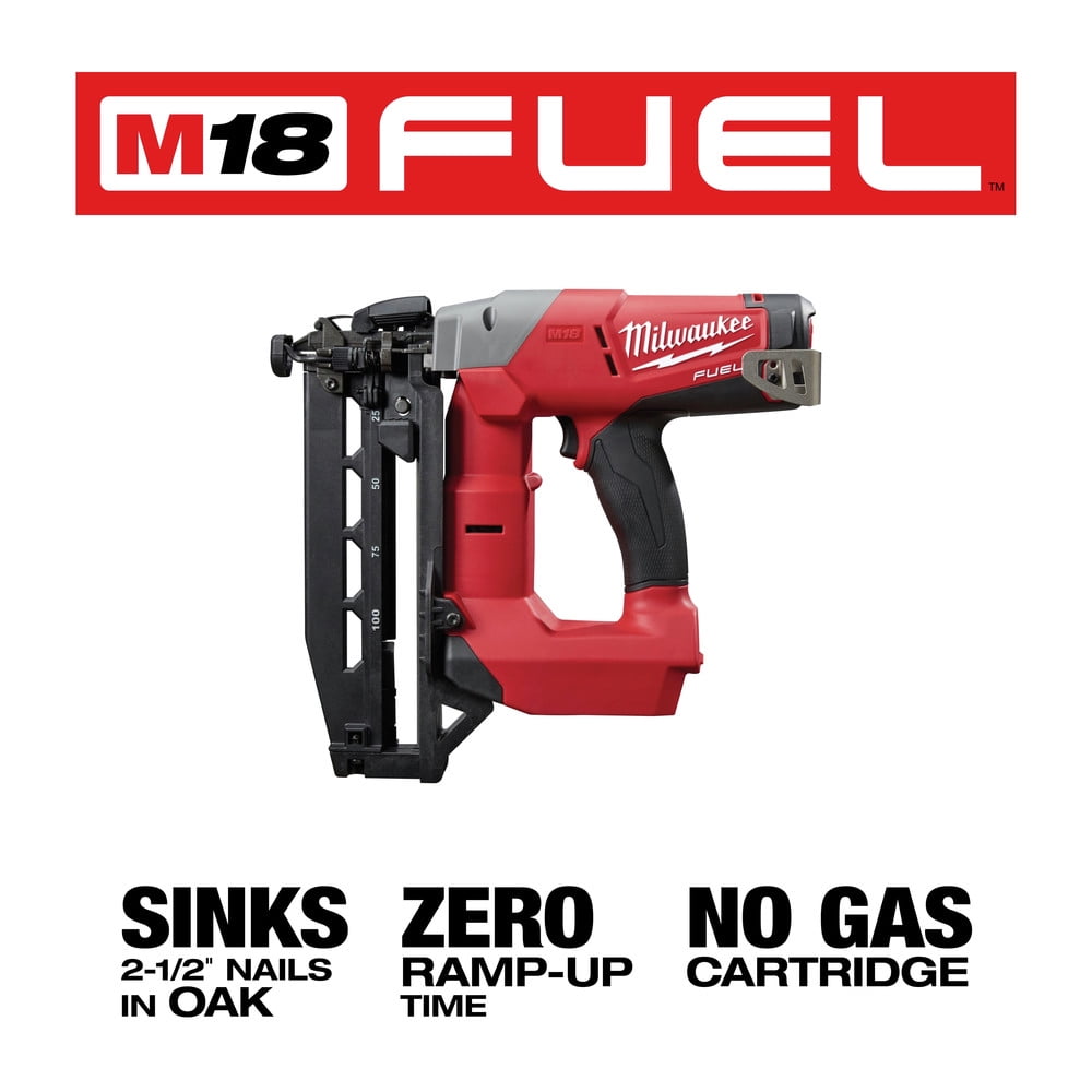 Milwaukee M18 FUEL 16 Ga. 18 Volt Brushless Finish Nailer