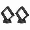 thumbnail image 3 of MYG 2Pcs Commemorative Coin Gold Silver Coin Display Holder Stand Box 50*50mm, 3 of 9