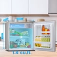thumbnail image 6 of KNDKO 1.6 Cu ft Compact Refrigerator with Reversible Door & Energy Efficient, Mini Fridge for Bedroom/Office/Dorm, Silver, 6 of 9